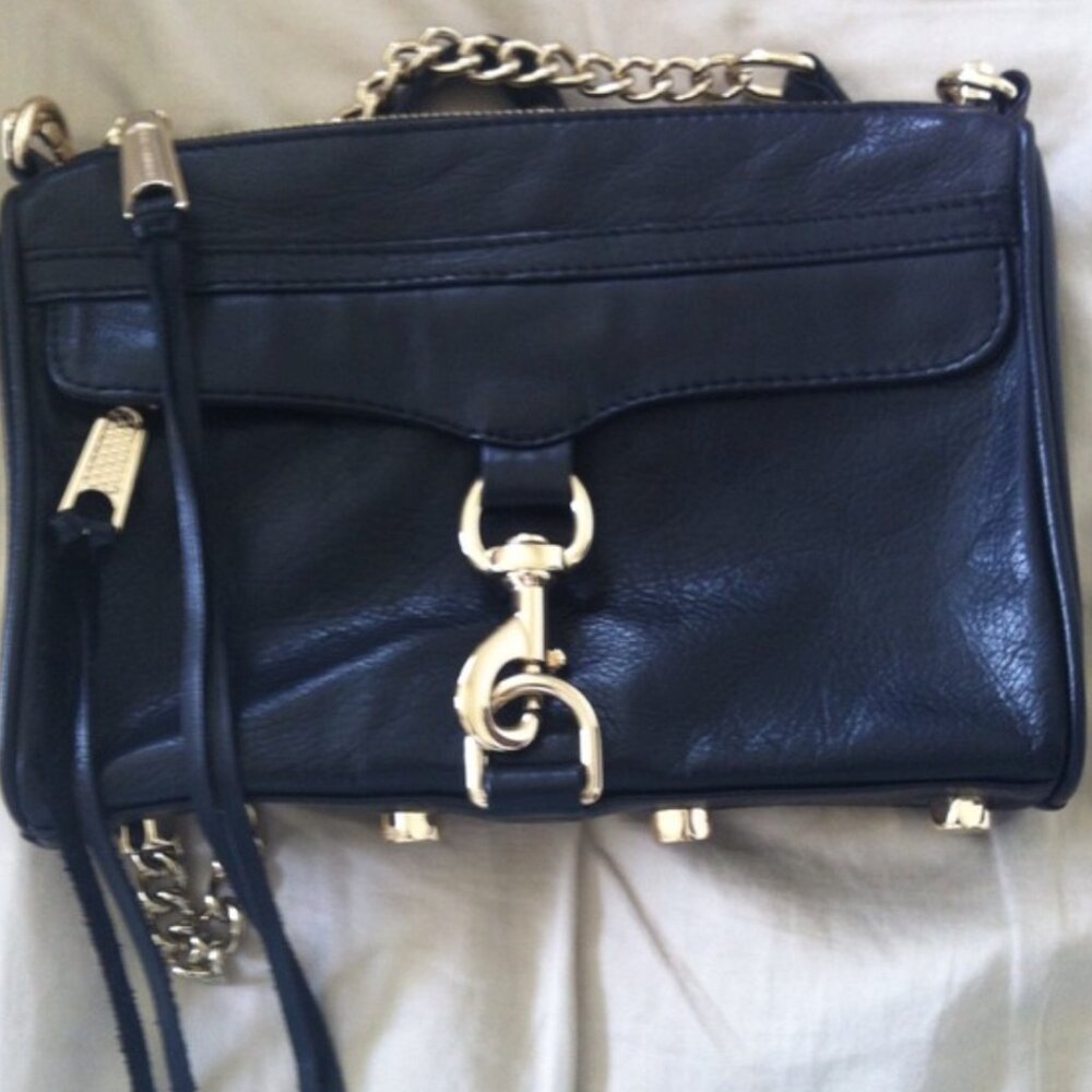 Rebecca Minkoff, mini MAC, black crossbody